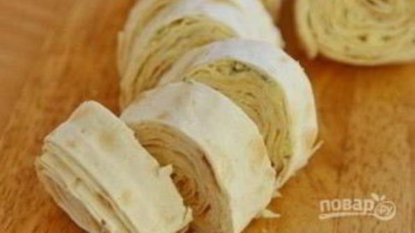 сырный рулет в лаваше