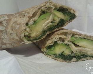 Цукини пятиминутка в лаваше