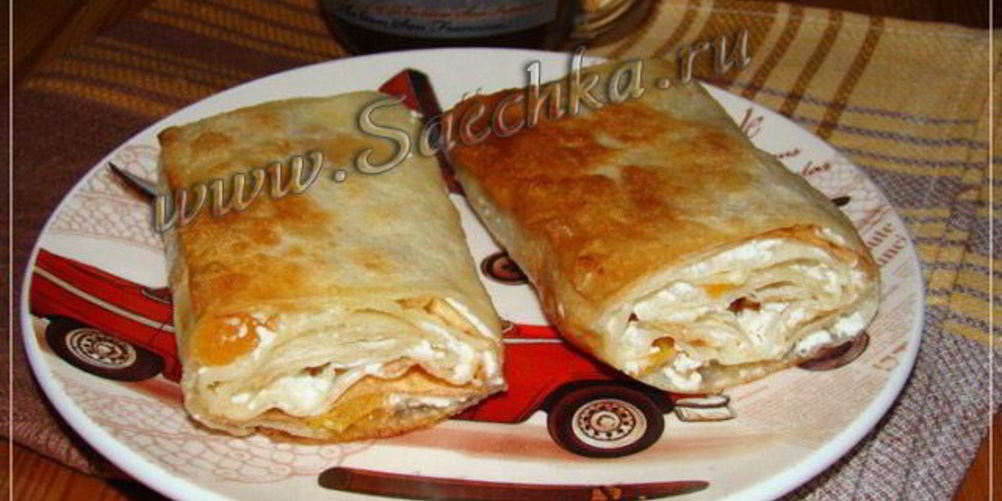 Рецепт вертутов из лаваша