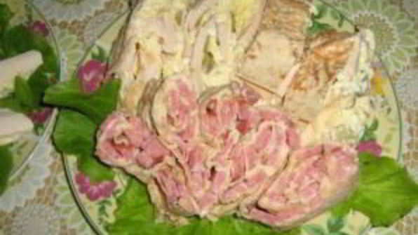 закуска из лаваша