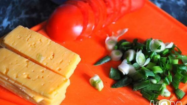 жареный лаваш с картофелем и фаршем