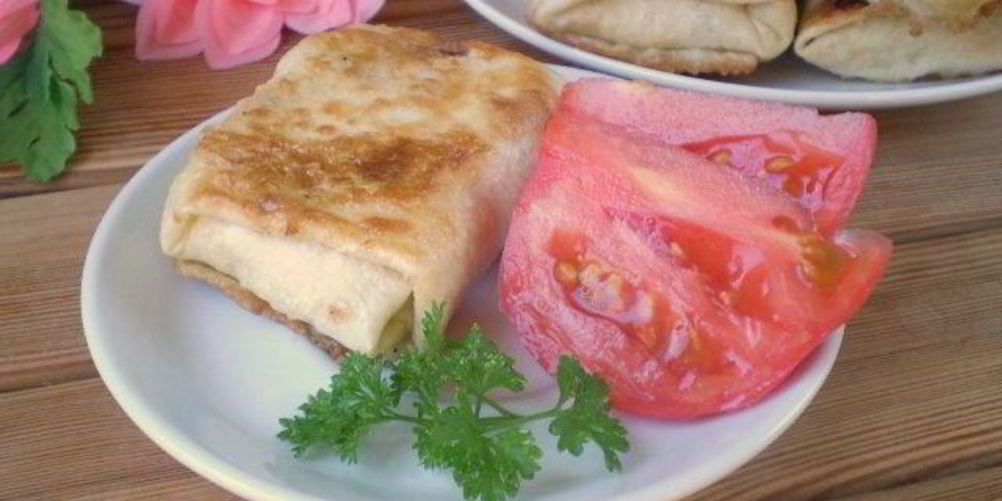 Рецепт жареного лаваша с начинкой