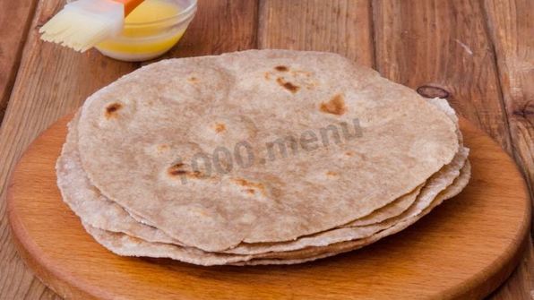 чапати индийские лепешки