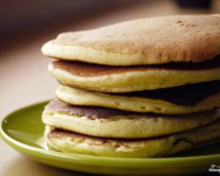 Диетические лепешки с творогом