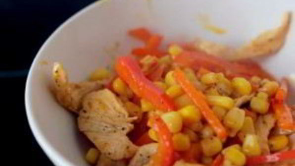 домашняя пита с курицей