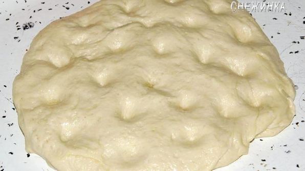 фокачча на белом вине