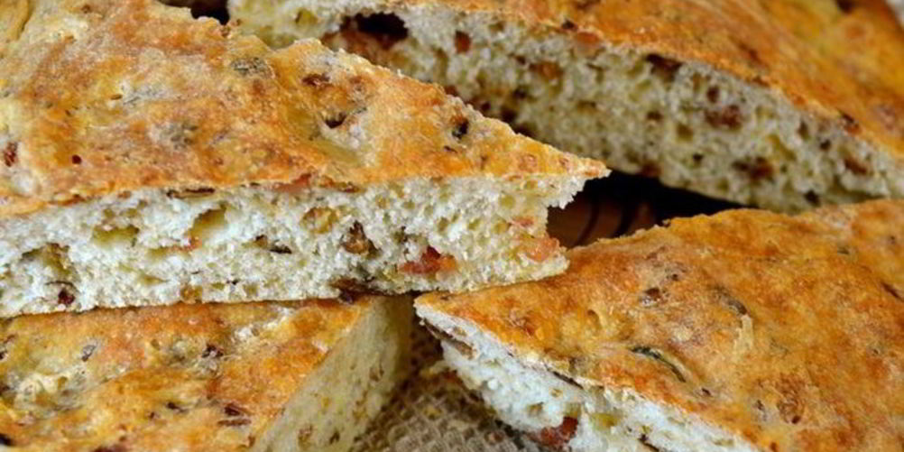 Рецепт фокаччи по-деревенски — focaccia rustica
