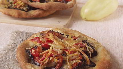 Фокачча с баклажанами