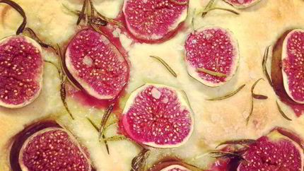 Фокачча с инжиром