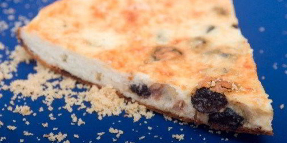 Рецепт фокаччи с красным виноградом