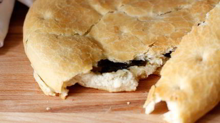 Фокачча с сыром и базиликом