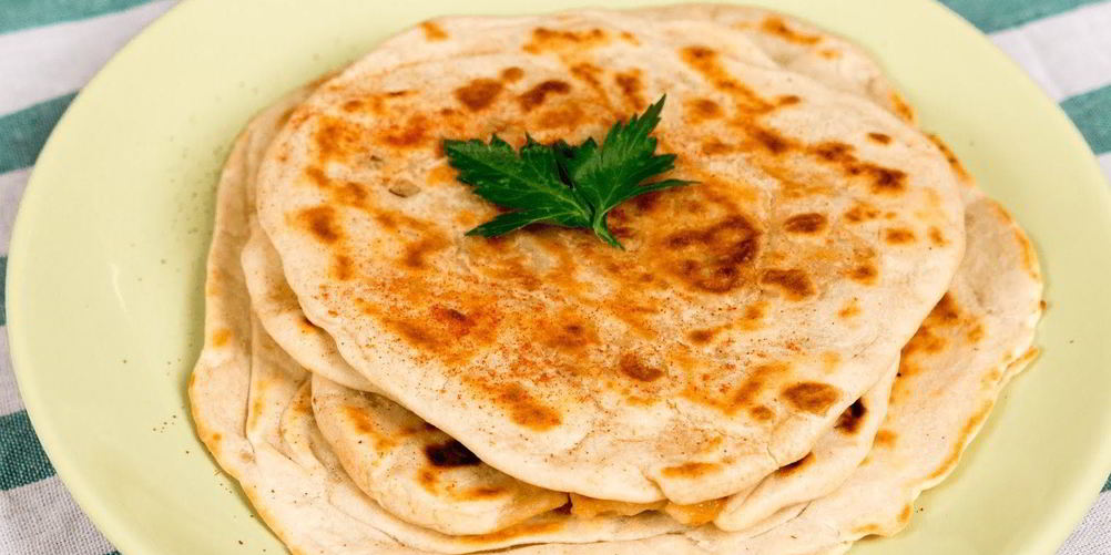 Рецепт индийских лепешек с начинкой