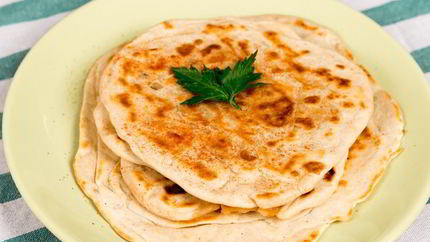 Индийские лепешки с начинкой