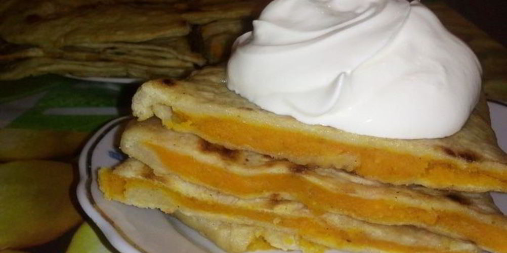 Рецепт хингалша — чеченских лепешек с тыквой