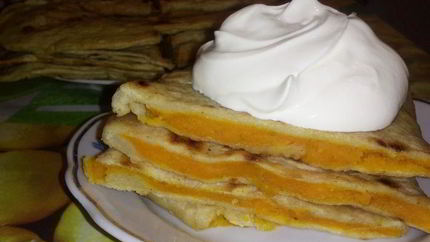 Хингалш — чеченские лепешки с тыквой