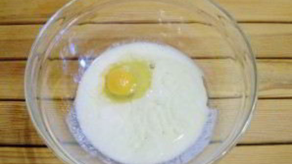 лепешка с маслом