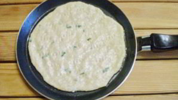 лепешка с маслом