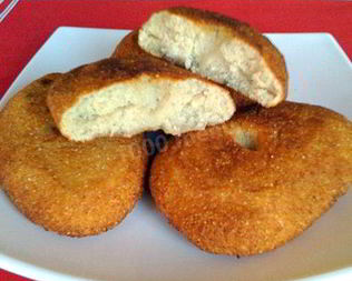 Лепешки из кукурузной муки несладкие