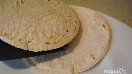 Лепешки из кукурузной муки