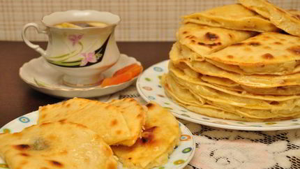 Лепешки кыстыбый