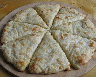 Лепешки на кефире в духовке