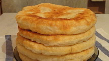 Лепешки на кефире