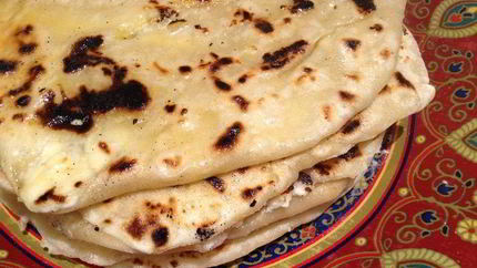 Лепешки с брынзой