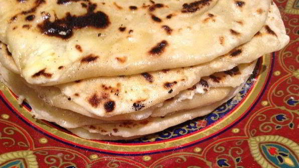 лепешки с брынзой