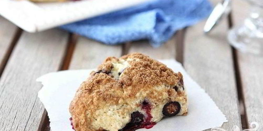 Рецепт лепешек с черникой