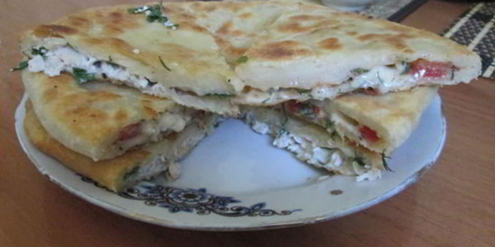 Рецепт лепешек с начинкой