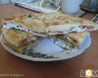 Лепешки с начинкой