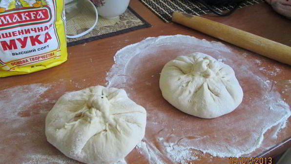 лепешки с начинкой