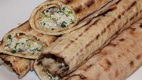 лепешки с сыром тофу