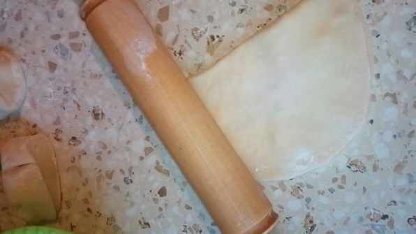 лепешки с творогом и кинзой