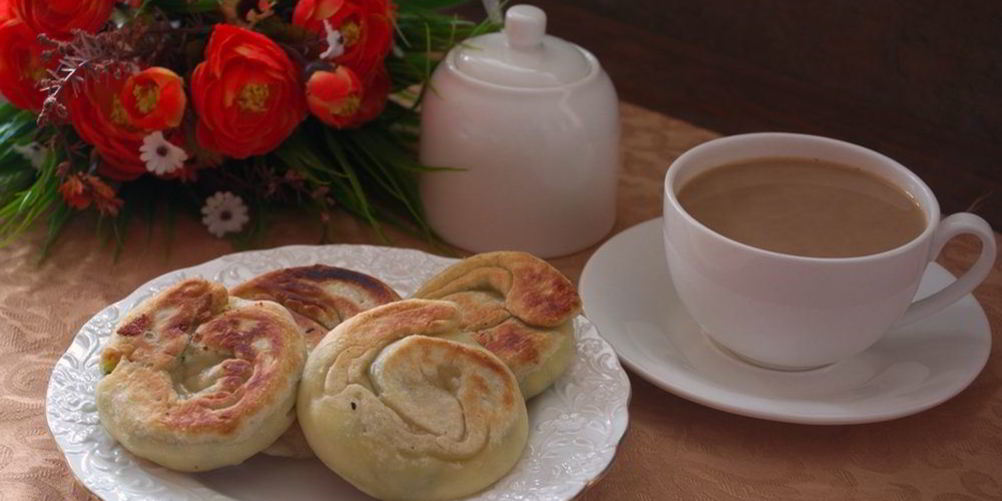 Рецепт лепешек с зеленью