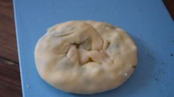 лепешки с зеленью