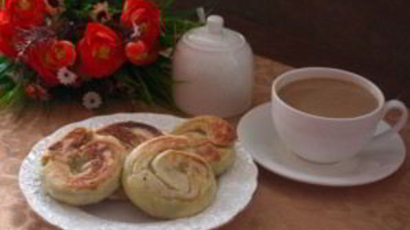 лепешки с зеленью