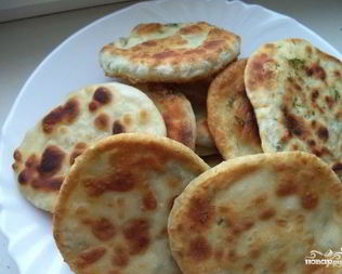 Лепешки вместо хлеба