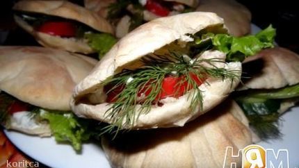 Пита с начинкой