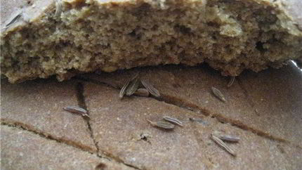 Постные ржаные лепешки