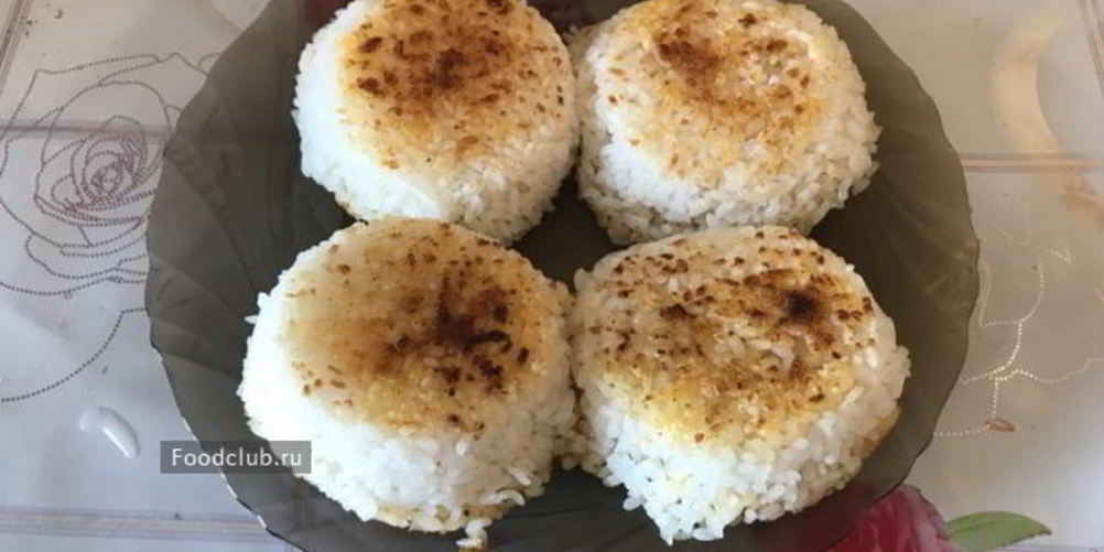 Рецепт рисовых лепешек