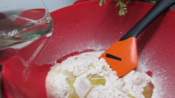 слоеные лепешки с зеленым луком