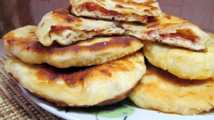 Сырные лепешки за 5 минут