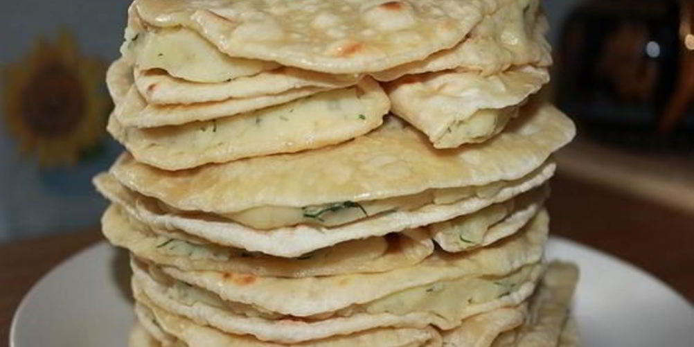 Рецепт татарских лепешек с картошкой