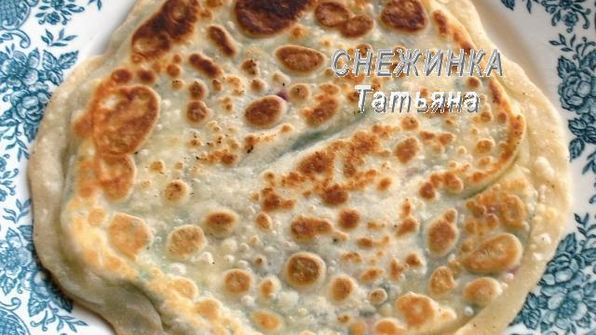 заварные лепешки с сыром и зеленью
