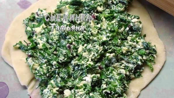заварные лепешки с сыром и зеленью