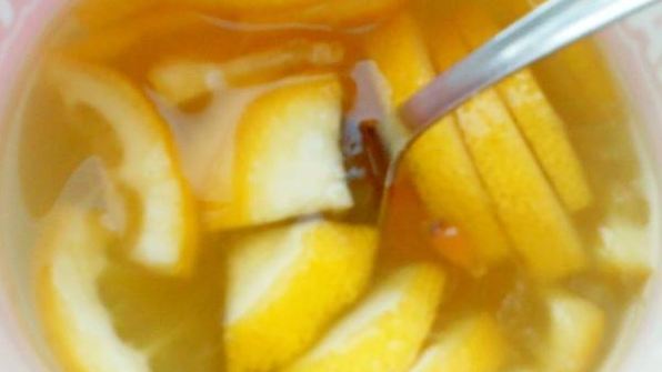 лимонный постный рулет