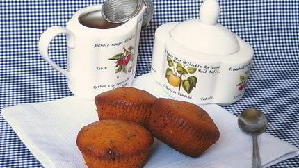 Абрикосовые маффины с шоколадными каплями