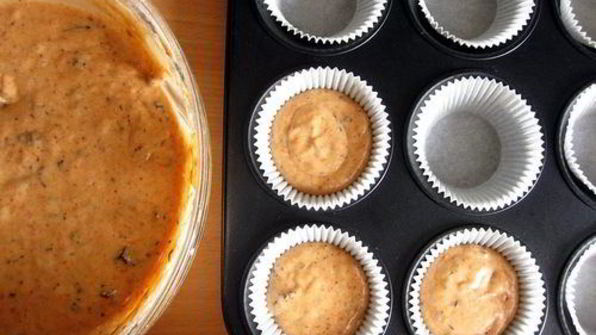 абрикосовые маффины с шоколадными каплями