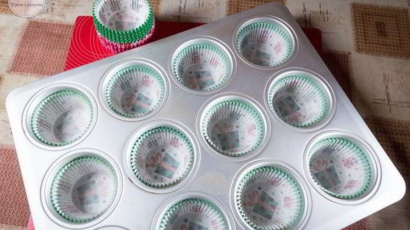 банановые маффины с корицей